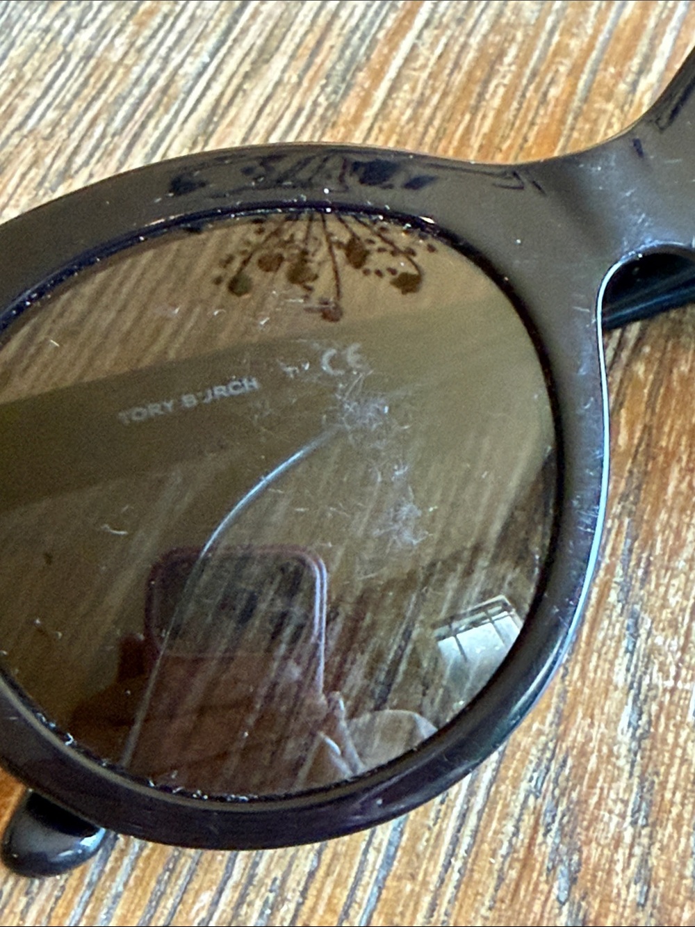 Tory Burch Oversized Black Women's Sunglasses - Picture 6 of 7